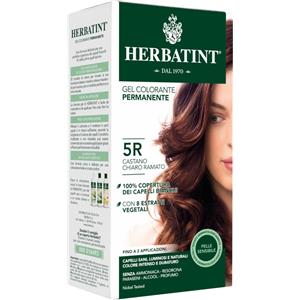 Herbatint Tintura per Capelli 5R Castano Chiaro Ramato 150 ml - Colorazione Permanente Senza Ammoniaca con Estratti Vegetali