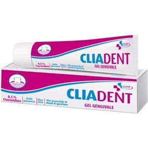 Budetta Farma Cliadent Gel Gengivale 20 ml con Clorexidina 0,5% e Aloe Vera per Protezione Totale delle Gengive