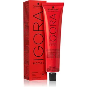 Schwarzkopf Professional IGORA Royal Tinta Permanente per Capelli 60 ml - Biondo Medio Cenere, Risultati Lunga Durata e Copertura Completa