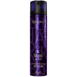 Kérastase Laque Noire 300 ml - Lacca Fissante Extra Forte per Tutti i Tipi di Capelli con Protezione Anti-Umidità