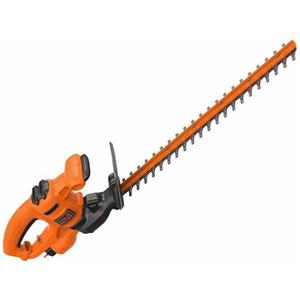 Black & Decker BEHT251-QS - Tagliasiepi Elettrico 450W con Lama da 50 cm e Capacità di Taglio 18 mm