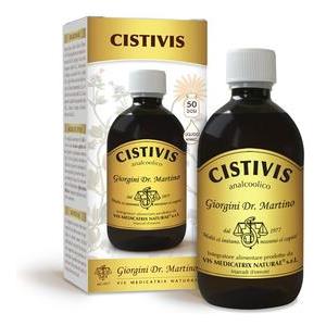 Dr. Giorgini CISTIVIS 500 ml - Liquido Analcoolico con Uva Ursina e Piante per Vie Urinarie