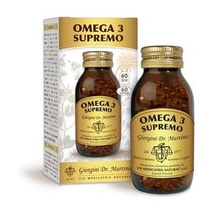 Dr. Giorgini Omega 3 Supremo - Integratore Alimentare 60 Softgel Ricco di Omega 3 con DHA ed EPA