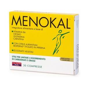 Vital Factors Menokal - Integratore Alimentare per il Controllo del Peso, 30 Compresse con L-Glutamina e Tè Verde