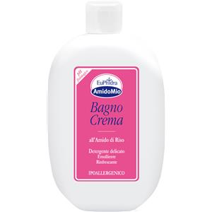 Euphidra AmidoMio Bagno Crema 400 ml - Detergente Delicato per Pelli Sensibili con Amido di Riso