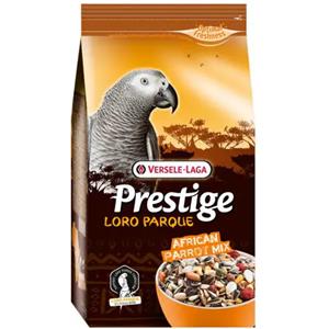 Versele-Laga Prestige Loro Parque - Mangime per Pappagalli Africani 1 kg - Miscela di Semi Arricchita con Vitamine e Minerali
