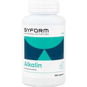 Syform Alkalin - Integratore Alimentare Alcalinizzante con Calcio, Magnesio e Potassio - 100 Capsule