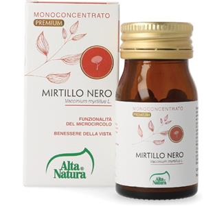 ALTA NATURA-INALME Srl Mirtillo Nero 60 Compresse - Compresse In Flacone