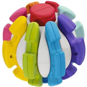 Chicco 2 In 1 Transform-A-Ball - Gioco a Costruire Multicolore con 10 Elementi per Stimolare Creatività