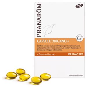 HERBALGEM ITALIA SRL PRANAROM PRANACAPS BIO ORIGANO+ 30 CAPSULE