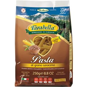 Farabella Penne Lisce - Pasta al Grano Saraceno Senza Glutine 250g