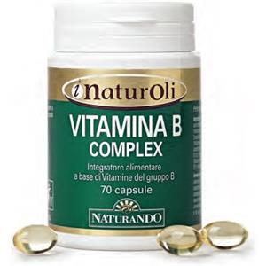 NATURANDO Srl Naturando Vitamina B Complex - Integratore di Vitamine del Gruppo B - 60 Compresse