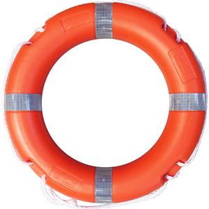 FNI Salvagente Anulare Ø61cm con Strisce Riflettenti e Struttura Indistruttibile
