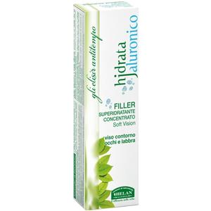 Helan Filler Superidratante 15ml - Idratazione Intensa con Acido Ialuronico per Viso, Contorno Occhi e Labbra