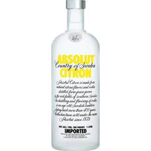 Vodka Absolut Citron 1Litro - Liquori Vodka