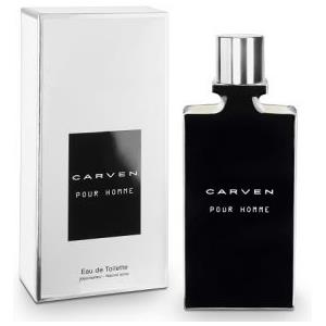 Carven Pour Homme 50 ml - Eau de Toilette Spray Elegante e Audace con Note Legnose e Speziate
