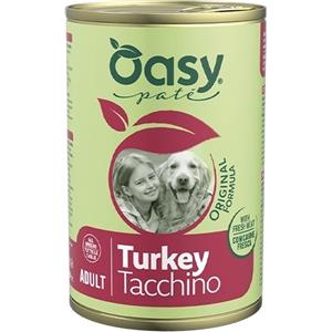 Oasy original formula cane adult tacchino pate 400 gr