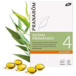 Pranarom Oleocaps 4 Sistema Immunitario Bio 30 Capsule