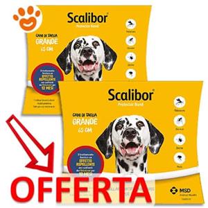 Scalibor Collare per Cani Taglia Grande 65 cm