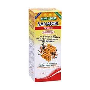 NAMED Sanagol Gocce Propoli 30ml - Integratore con PropolORO per il benessere della gola e delle vie respiratorie