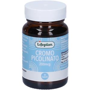 LIFEPLAN PRODUCTS Ltd Lifeplan Cromo Picolinato 30 Capsule - Integratore alimentare di cromo