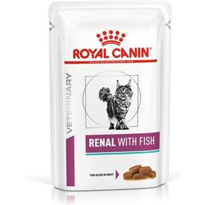 Royal Canin Renal Gatto Umido con Pesce 85 g - Alimento Dietetico per Supporto Renale
