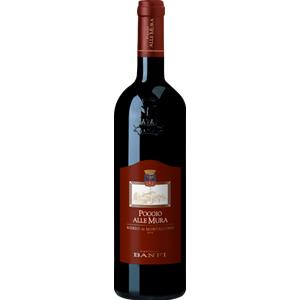 Banfi Rosso di Montalcino Poggio alle Mura 2022 - Vino DOC Sangiovese 75 cl con note di frutti rossi e spezie