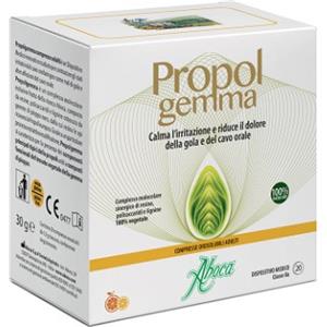 ABOCA Propolgemma 20 Compresse Orosolubili - Integratore per Gola e Cavo Orale