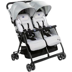 Chicco Passeggino Gemellare Chicco Ohlalà Silver Cat