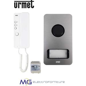 URMET 1122/601 Kit citofonico 4+N Mono e bifamialiare MIRO & MIKRA