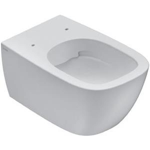 Ceramica Globo Genesis WC Sospeso Senza Brida Bianco - 55x36 cm, Design Minimalista