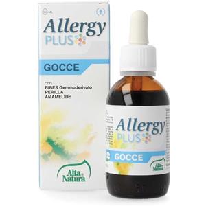 Alta Natura Allergy Plus Gocce 50 ml - Integratore Antiallergico per il Benessere delle Vie Respiratorie