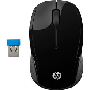 HP Mouse Wireless HP 200 - Nero