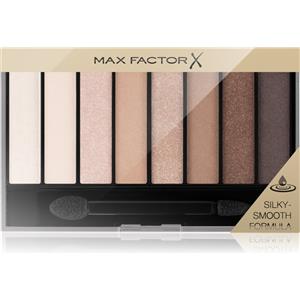 Max Factor Masterpiece Nude Palette - 8 Ombretti Cotta Wet&Dry con Finish Vari e Formula Idratante
