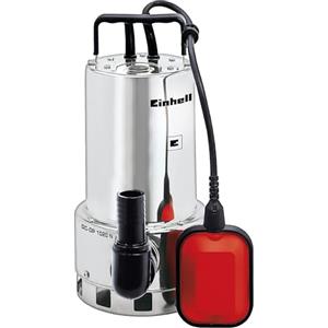 Einhell Pompa per acque scure GC-DP 1020 N (1000W, corpo estraneo Ø20mm, portata 18.000L/h, interruttore a galleggiante, maniglia per il trasporto, inclusi attacchi universali)