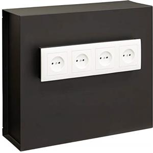 ARREGUI Socket 23000W-S2 Cassaforte Invisible a Presa Elettrica | Cassaforte Nascosta a Scomparsa | Nascondiglio Segreto per Soldi e Oggetti di Valore | Cassetta di Sicurezza | 35x40x13cm| 15L