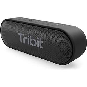 Tribit Casse Bluetooth, Altoparlante Bluetooth Impermeabile IPX7 cassa usb portatile con Basso+ Esclusivo 20 Ore Gioco speaker portatili per Giardino, Festa, Auto, Viaggio, Spiaggia (negro)