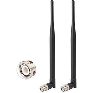 Bingfu Antenna Ricevitore Wireless UHF 400MHz-960MHz Maschio BNC per Telecomando, Amplificatore Ricevitore Audio Digitale