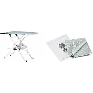 Foppapedretti Assai Asse da Stiro, Bianco & LaCopertina Copertina Copertura ASSE da Stiro, 103 x 52 cm