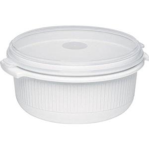 Emsa Micro Family Pentola per Microonde, Bianco, 1,5 L