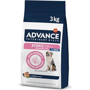 Advance Veterinary Diets Atopic Medium/Maxi con Trota - Alimento Dietetico Completo per Cani di Taglia Media/Maxi, 3 kg