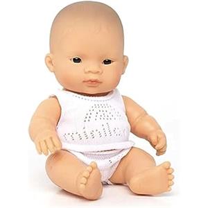 Miniland Miniland31145 - Bambolotto Asiatico in Sacchetto di plastica, Multicolore