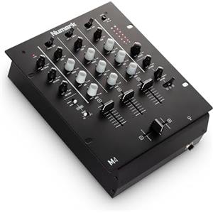 Numark M4 - Mixer Scratch Professionale a 3 Canali per DJ con EQ a 3 Bande e Crossfader Sostituibile