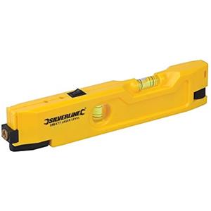 Silverline 598477 Mini Livella a Laser 210 mm