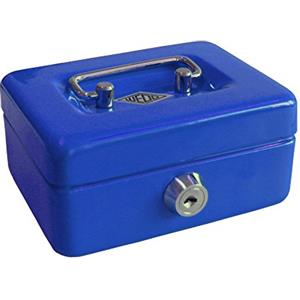 Wedo Gr. 0 144003 Cassetta Salvadanaio, Blu