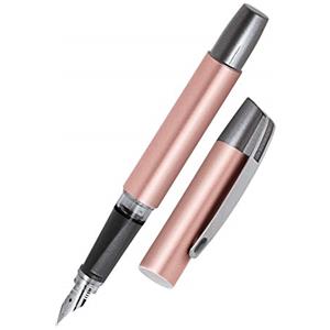 Online - Penna stilografica Campus Soft, nero Metallic, F Metallic Oro rosa