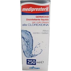 Medipresteril Germoxid Disinfettante Liquido Per Cute Integra 250 ml
