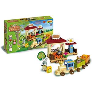 Unicoplus 8925-0MAX - Trenino, 1,5-5 anni, 68 pezzi