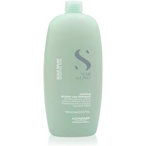 Alfaparf Milano Semi Di Lino Scalp Relief - Shampoo Micellare Basso Calmante 1000 ml per Capelli e Cuoio Capelluto Sensibili