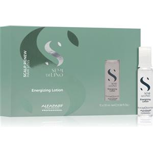 Alfaparf Semi di Lino Energizing Lotion - Trattamento Intensivo Anticaduta 12x10ml con Effetto Fresco
